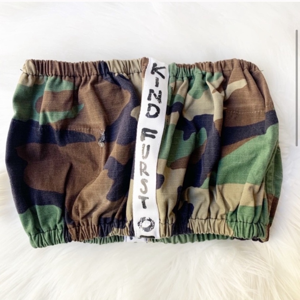 Camo Tube Top